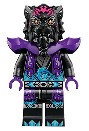 lego 2024 mini figurine njo862 Lord Ras Dark Purple Armor 