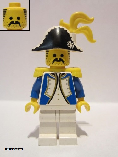 lego 1989 mini figurine pi004 Imperial Soldier - Governor  