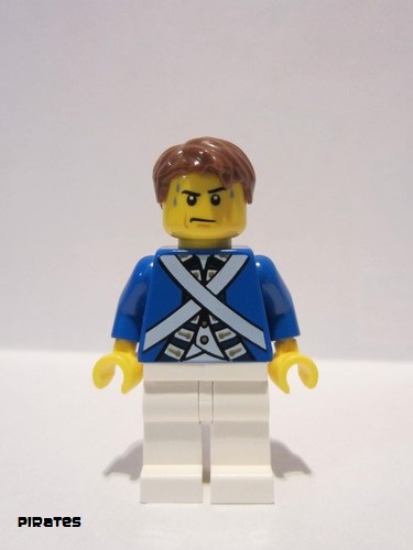 lego 2015 mini figurine pi173 Bluecoat Soldier 5