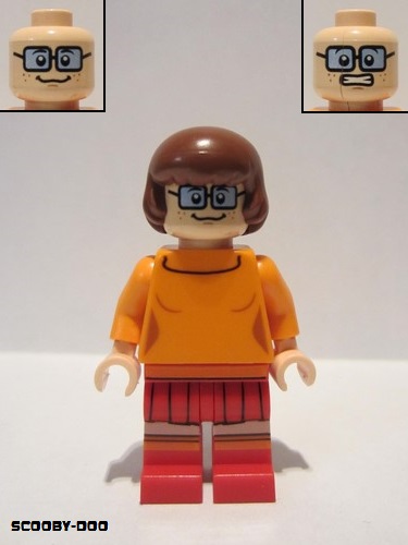 lego 2015 mini figurine scd005 Velma Dinkley  