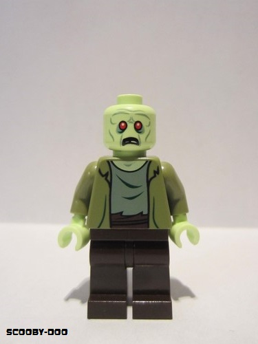 lego 2015 mini figurine scd009 Zombie / Zeke  