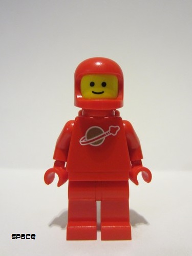 lego 2022 mini figurine sp132 Classic Space Red with Air Tanks and Updated Helmet (Second Reissue) 