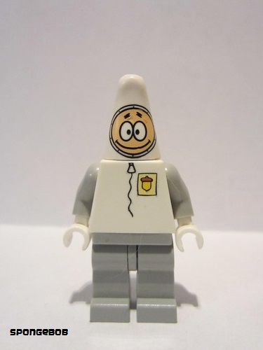lego 2008 mini figurine bob013 Patrick Astronaut Astronaute