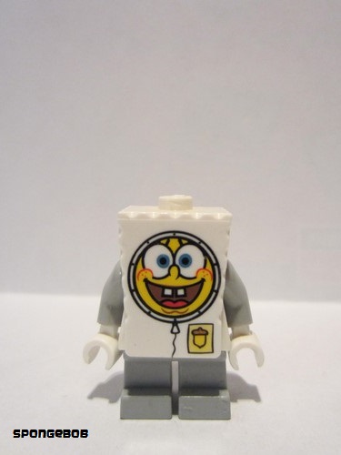 lego 2008 mini figurine bob014 SpongeBob Astronaut Astronaute