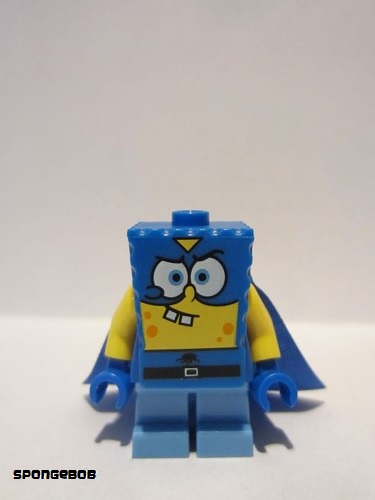 lego 2011 mini figurine bob025 SpongeBob Super Hero Super héros