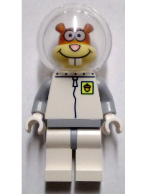 lego 2011 mini figurine bob031 Sandy Cheeks