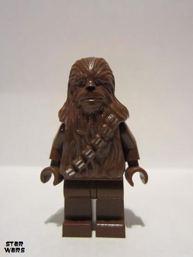 lego 2000 mini figurine sw0011 Chewbacca Brown 