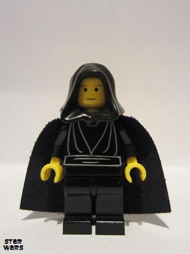 lego 2000 mini figurine sw0044 Luke Skywalker With black hood and cape 