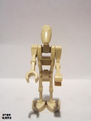 lego 2007 mini figurine sw0001c Battle Droid With 1 Straight Arm 
