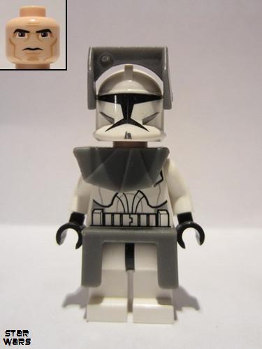 lego 2008 mini figurine sw0203 Clone Trooper Clone Wars with Armor 