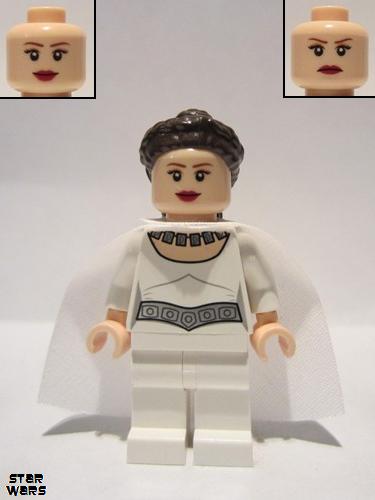 lego 2012 mini figurine sw0371 Princess Leia Celebration Outfit 