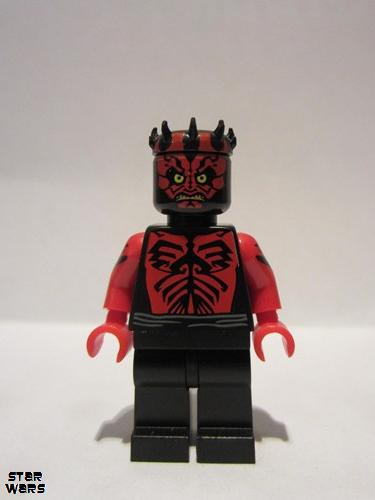 lego 2012 mini figurine sw0384 Darth Maul Printed Red Arms 