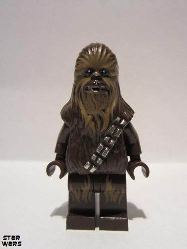 lego 2014 mini figurine sw0532 Chewbacca Medium Nougat Fur 