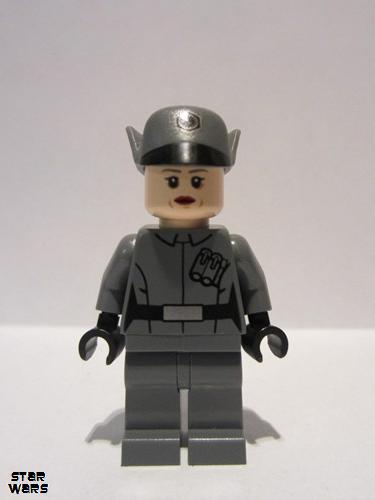 lego 2015 mini figurine sw0665 First Order Officer Female Lieutenant / Captain - Female 