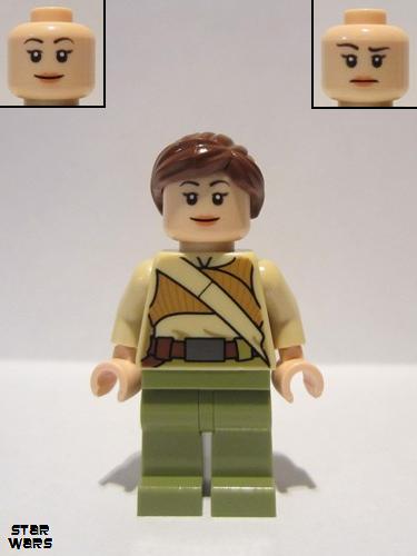 lego 2015 mini figurine sw0668 Resistance Soldier (female) 