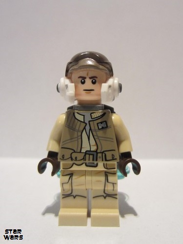 lego 2016 mini figurine sw0690 Rebel Trooper Rebel Helmet, Jetpack 