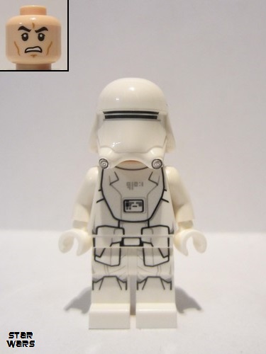lego 2017 mini figurine sw0875 First Order Snowtrooper Without Backpack 