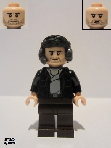 lego 2018 mini figurine sw0890 Captain Poe Dameron  