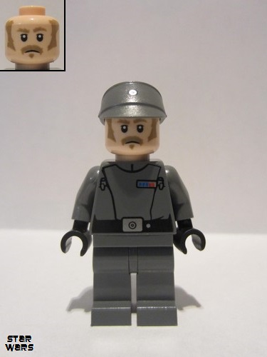 lego 2018 mini figurine sw0913 Imperial Recruitment Officer (Captain)  