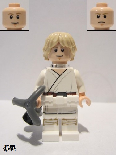 lego 2019 mini figurine sw0999 Luke Skywalker With Utility Belt and Grappling Hook 