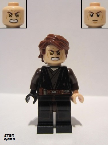 lego 2020 mini figurine sw1083 Anakin Skywalker Dirt Stains 