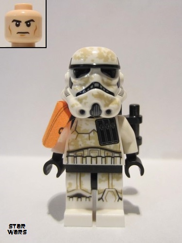 lego 2020 mini figurine sw1132 Sandtrooper Squad Leader/Captain