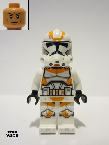 lego 2022 mini figurine sw1235 Clone Trooper, 212th Attack Battalion Phase 2 - White Arms 