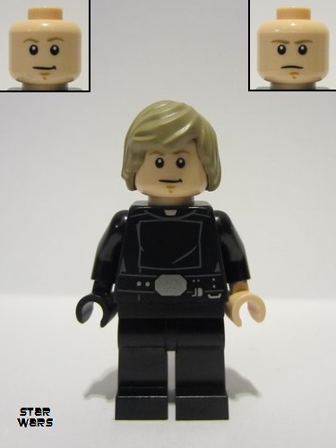 lego 2023 mini figurine sw1262 Luke Skywalker Jedi Master, Shaggy Hair 