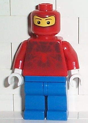 lego 2002 mini figurine spd012 Spider-Man 2 Balaclava Face 