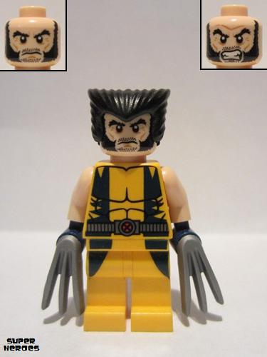 lego 2012 mini figurine sh017 Wolverine  