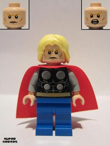 lego 2014 mini figurine sh098 Thor No Beard 