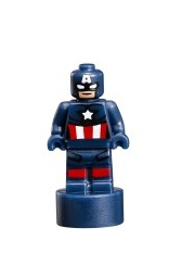 lego 2015 mini figurine 90398pb002 Captain America Statuette / Trophy  