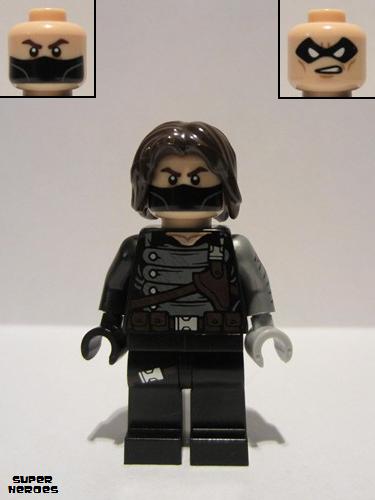lego 2015 mini figurine sh181 Winter Soldier  