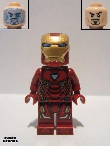lego 2018 mini figurine sh496 Iron Man Mark 50 Armor