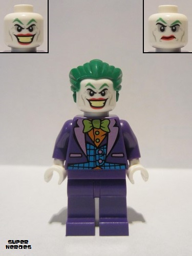 lego 2018 mini figurine sh515 The Joker Lime Bow Tie 