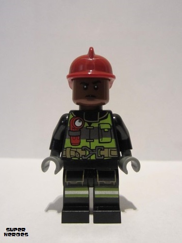 lego 2019 mini figurine sh579 Firefighter  