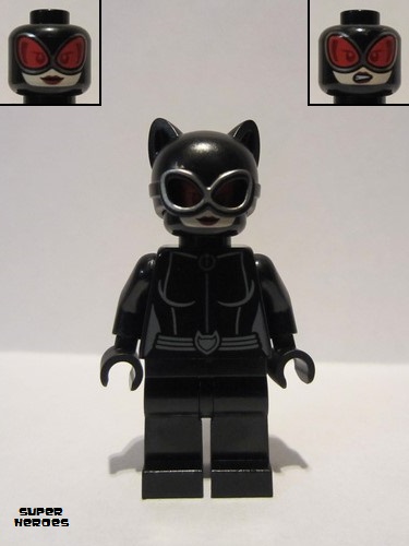 lego 2019 mini figurine sh595 Catwoman Red Goggles 