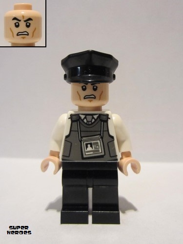 lego 2019 mini figurine sh600 Prison Guard  