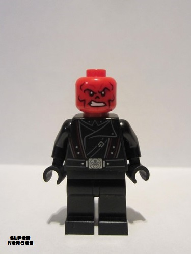 lego 2020 mini figurine sh652 Red Skull  Black Belt