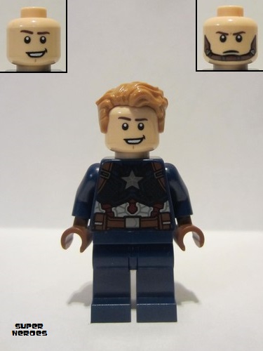 lego 2021 mini figurine sh729 Captain America