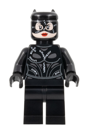 lego 2023 mini figurine sh885 Catwoman Stitched Mask and Suit 