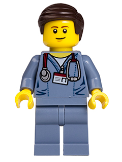 lego 2014 mini figurine tlm054 Dr. McScrubs  