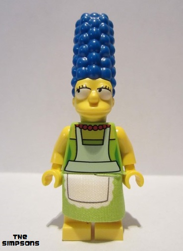 lego 2014 mini figurine sim002 Marge Simpson With Apron 