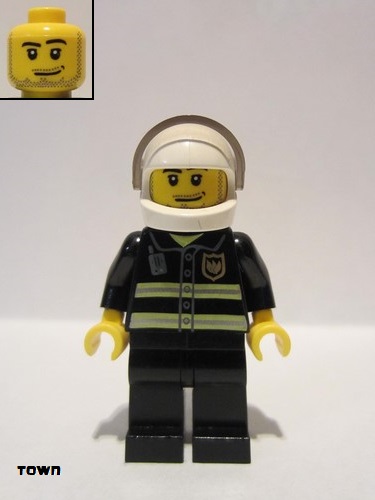 lego 2010 mini figurine cty0166 Fire
