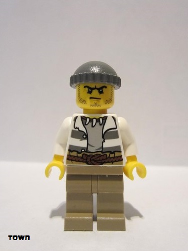 lego 2015 mini figurine cty0515 Swamp Police - Crook