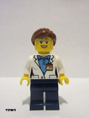 lego 2015 mini figurine cty0563 Space Scientist  