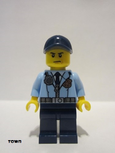 lego 2016 mini figurine cty0616 Police - City Officer