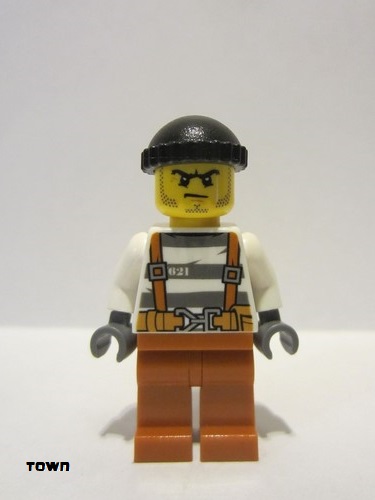 lego 2017 mini figurine cty0777 Police - City Bandit Crook