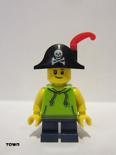 lego 2018 mini figurine twn342 Pirate Boy  