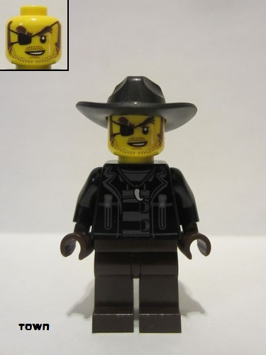 lego 2020 mini figurine cty1130 Police - Crook Snake Rattler  